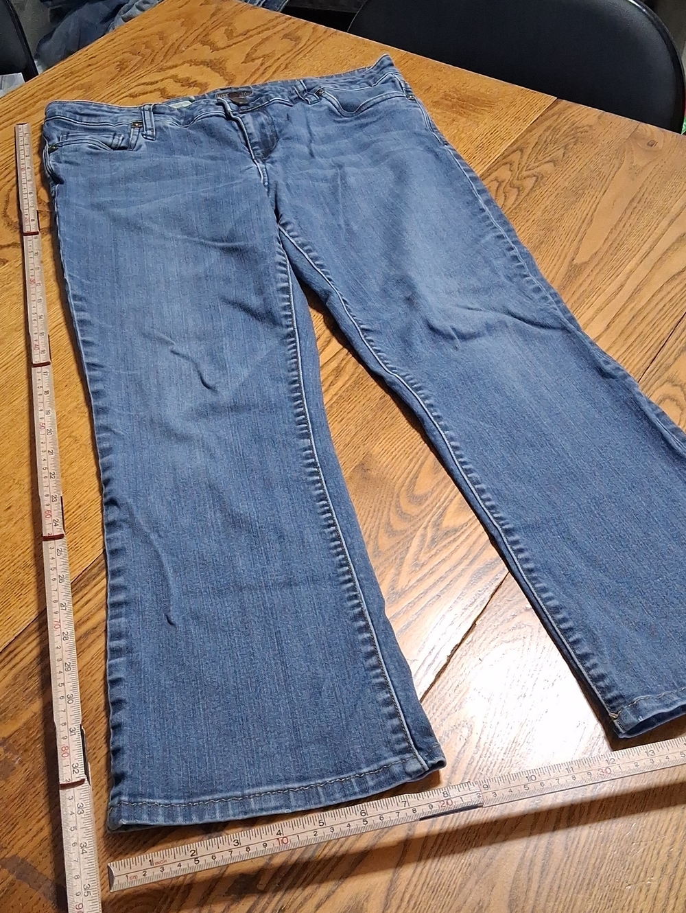 KUT FROM THE KLOTH Jeans Womens 8 BLUE FARRAH Baby BOOTCUT Pants Used BOOT CUT